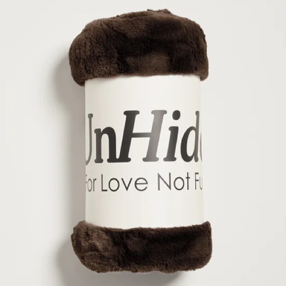 Unhide Bedding Unhide Lil Marshmallow Blanketchocolate Brown Poshmark